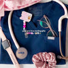 MDF Instruments MDF797TGMRG ProCardial® Titanium Cardiology Stethoscope - Georgia Pink Marble/Rose Gold
