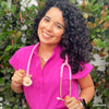 MDF Instruments MDF797TGL01RG ProCardial® Titanium Cardiology Stethoscope - Light Pink Glitter/Rose Gold