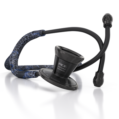 MDF Instruments MDF797TTRBO ProCardial® Titanium Cardiology Stethoscope - Realtree Trace Blue/BlackOut