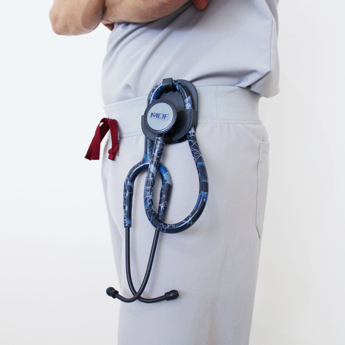 MDF Instruments MDF797TTRBO ProCardial® Titanium Cardiology Stethoscope - Realtree Trace Blue/BlackOut