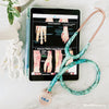 MDF Instruments MDF797TTQRG ProCardial® Titanium Cardiology Stethoscope - Turquoise/Rose Gold