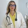 MDF Instruments MDF797TGLBO ProCardial® Titanium Cardiology Stethoscope - Black Glitter/BlackOut