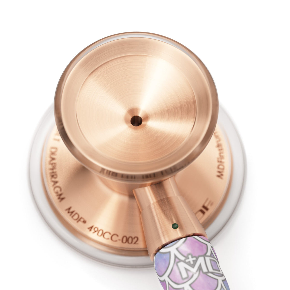 MDF Instruments MDF797TBMRG ProCardial® Titanium Cardiology Stethoscope - Baby Mermaid/Rose Gold