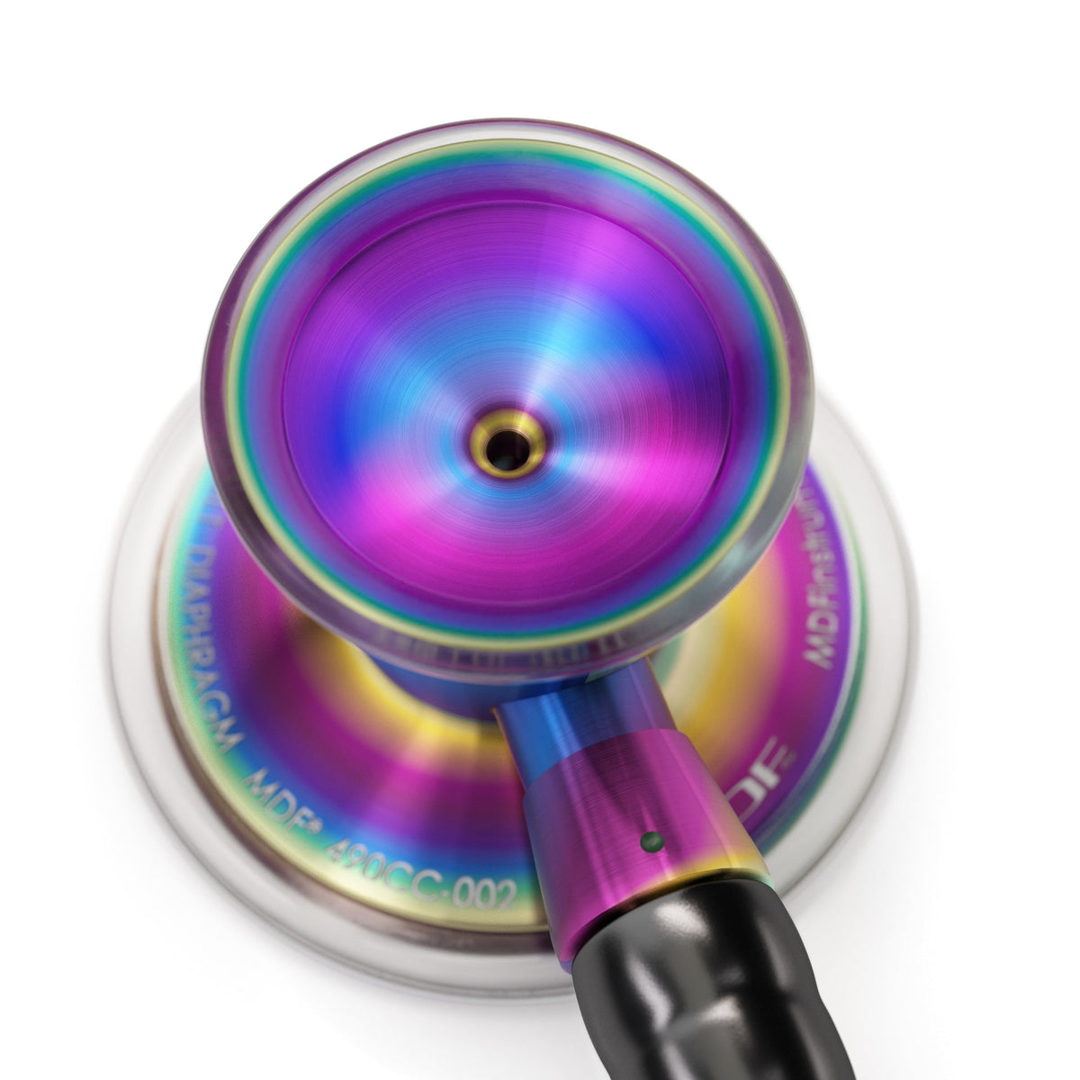 MDF Instruments MDF797TKL11 ProCardial® Titanium Cardiology Stethoscope - Black/Kaleidoscope