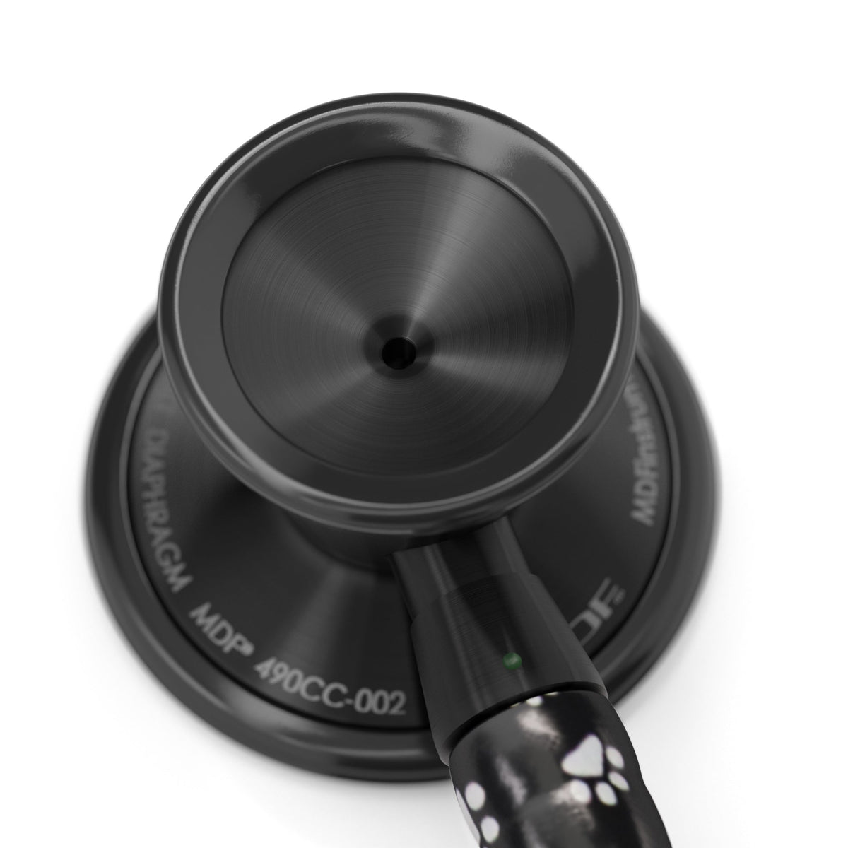 MDF Instruments MDF797TPPBO ProCardial® Titanium Cardiology Stethoscope - Puppy Paw/BlackOut