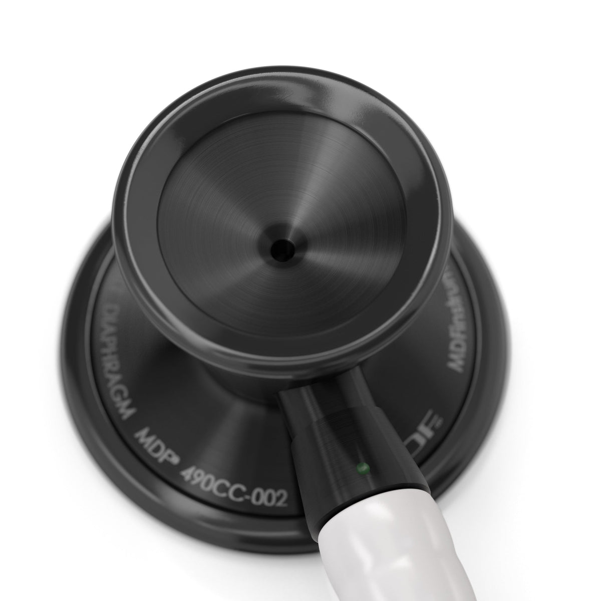 MDF Instruments MDF797TBO29 ProCardial® Titanium Cardiology Stethoscope - White/BlackOut