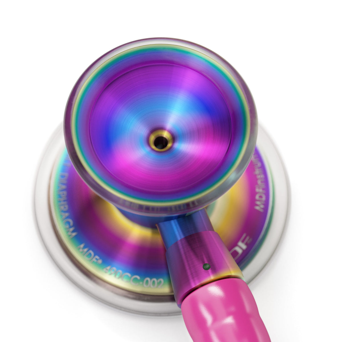MDF Instruments MDF797TKL32 ProCardial® Titanium Cardiology Stethoscope - Bright Pink/Kaleidoscope