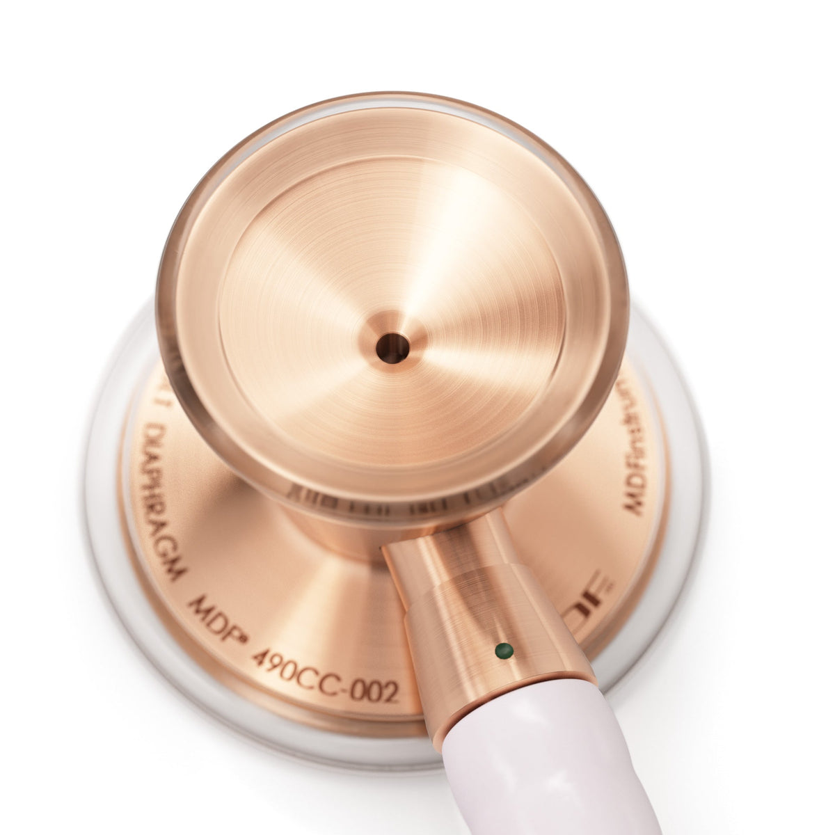 MDF Instruments MDF797TGMRG ProCardial® Titanium Cardiology Stethoscope - Georgia Pink Marble/Rose Gold
