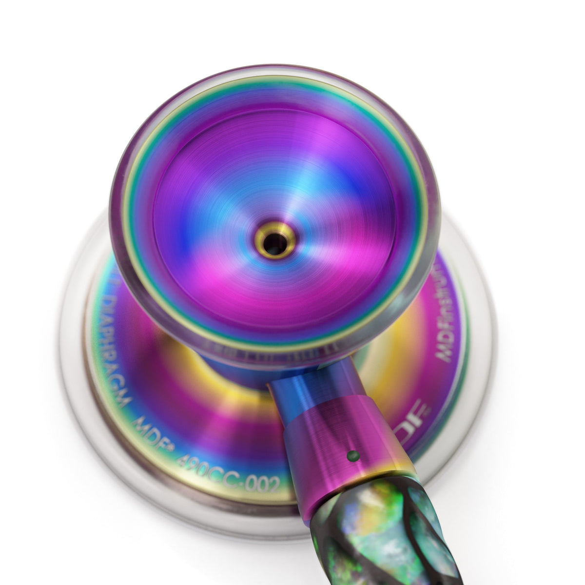MDF Instruments MDF797TMMKL ProCardial® Titanium Cardiology Stethoscope - Mermaid/Kaleidoscope
