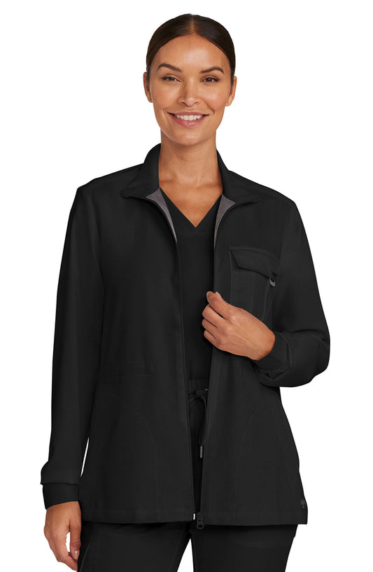 MDF Instruments HH-HH360-BLK-XS Healing Hands Quest Brook Women's Zip Front Utility Jacket - Black, XS