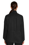MDF Instruments HH-HH360-BLK-M Healing Hands Quest Brook Women's Zip Front Utility Jacket - Black, M