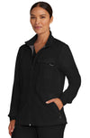 MDF Instruments HH-HH360-BLK-XS Healing Hands Quest Brook Women's Zip Front Utility Jacket - Black, XS