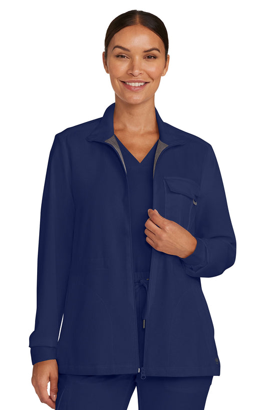MDF Instruments HH-HH360-NAV-M Healing Hands Quest Brook Women's Zip Front Utility Jacket - Navy, M