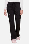 MDF Instruments CK-WW120P-BLK-SP Cherokee Workwear Revolution Women's Cargo Scrub Pants - Black, SP