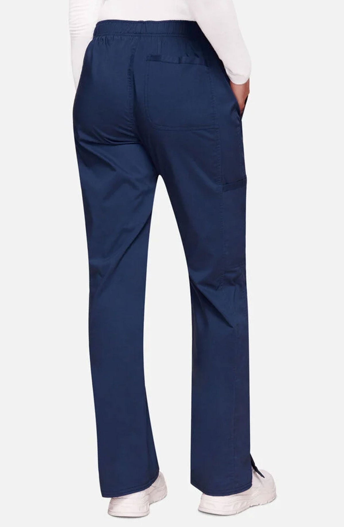 MDF Instruments CK-WW120-NAV-M Cherokee Workwear Revolution Women's Cargo Scrub Pants - Navy, M