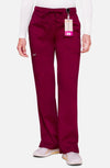 MDF Instruments CK-WW120-WIN-S Cherokee Workwear Revolution Women's Cargo Scrub Pants - Wine, S