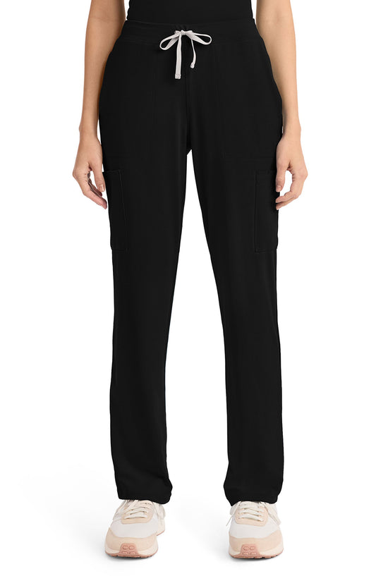 MDF Instruments CK-CK096-BLK-LT Cherokee Achieve Women's Straight Leg Scrub Pants - Black, LT