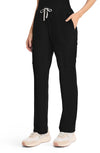 MDF Instruments CK-CK096-BLK-XLP Cherokee Achieve Women's Straight Leg Scrub Pants - Black, XLP
