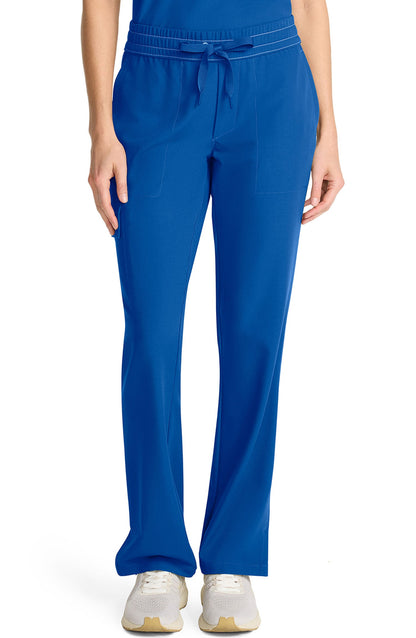 MDF Instruments HH-HH153-ROY-2XL Healing Hands Quest Brandy Women's Straight Leg Cargo Scrub Pants - Royal Blue, 2XL