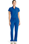 MDF Instruments HH-HH153-ROY-XS Healing Hands Quest Brandy Women's Straight Leg Cargo Scrub Pants - Royal Blue, XS