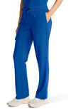 MDF Instruments HH-HH153-ROY-XS Healing Hands Quest Brandy Women's Straight Leg Cargo Scrub Pants - Royal Blue, XS