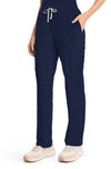 MDF Instruments CK-CK096-NAV-2XLT Cherokee Achieve Women's Straight Leg Scrub Pants - Navy, 2XLT