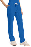 MDF Instruments CK-CK096-ROY-XLT Cherokee Achieve Women's Straight Leg Scrub Pants - Royal Blue, XLT