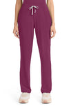 MDF Instruments CK-CK096-WIN-MT Cherokee Achieve Women's Straight Leg Scrub Pants - Wine, MT
