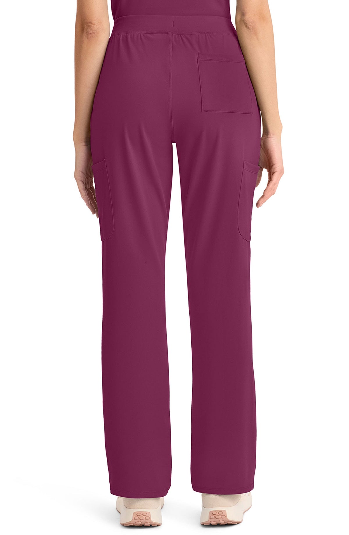 MDF Instruments CK-CK096-WIN-XLP Cherokee Achieve Women's Straight Leg Scrub Pants - Wine, XLP