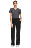 MDF Instruments CK-CK026-BLK-MP Cherokee Form Women's Wide Leg Scrub Pants - Black, MP