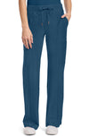 MDF Instruments CK-CK026-CAR-S Cherokee Form Women's Wide Leg Scrub Pants - Caribbean Blue, S