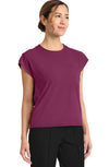 MDF Instruments CK-CK936-WIN-S Cherokee Achieve Women's Crew Neck Scrub Top - Wine, S