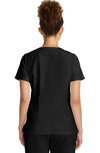 MDF Instruments HH-HH755-BLK-XL Healing Hands Quest Billie Women's Tuck-In V-Neck Scrub Top - Black, XL