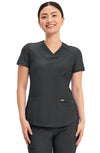 MDF Instruments CK-CK840-BLK-XL Cherokee Form Women's V-Neck Scrub Top - Black, XL