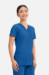MDF Instruments CK-WW620-ROY-XXS Cherokee Workwear Revolution Women's V-Neck Scrub Top - Royal Blue, XXS