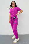 MDF Instruments OU-WO-JG-MG-00L OliveUs Women's Jogger Pants - Magenta, L