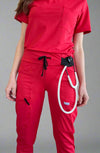 MDF Instruments OU-WO-PT-SC-2XL OliveUs Women's Pendulum Top - Scarlet, 2XL