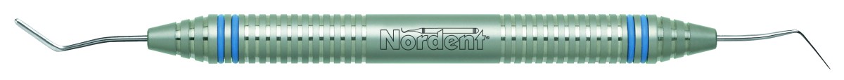 Nordent CECAIPC Interproximal Ipc Ultra-Fine Carver With Duralite® Colorrings™ Handle