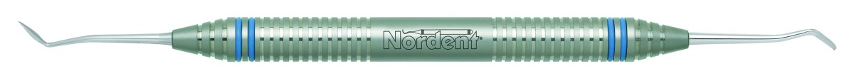 Nordent CECASH8 #8 Shooshan Flame Discoid Carver With Duralite® Colorrings™ Handle