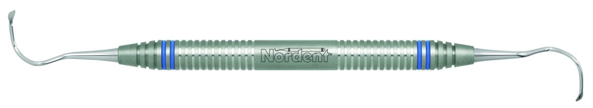 Nordent CECS911 #911 Sinus Lift Curette With Duralite® Colorrings™ Round Handle