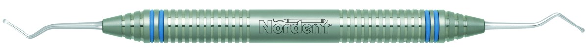 Nordent CEEC131-132 English Pattern Spoon #131-132 Double End Excavator Duralite® Colorrings™ Handle
