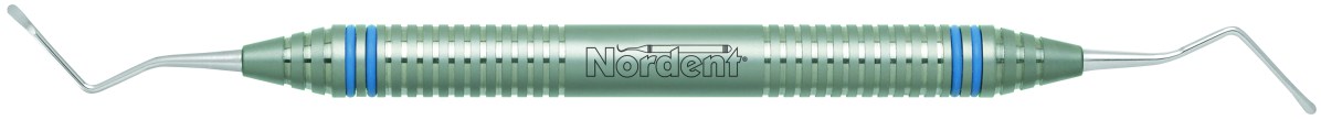 Nordent CEEC31L #31L Endodontic Excavator With Long Shank Spoon & Duralite Colorrings Handle