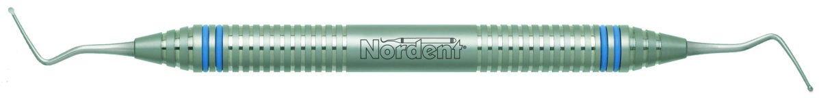 Nordent CEEC31LR #31Lr Endodontic Excavator With Long Shank Spoon & Duralite Colorrings Handle