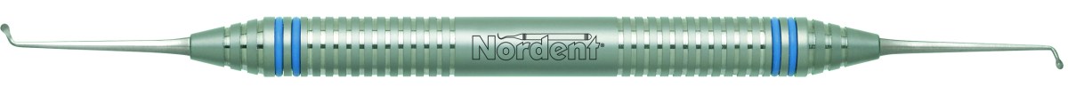 Nordent CEEC6 Excavator, De, Anterior Spoon #6 Duralite Colorrings Handle