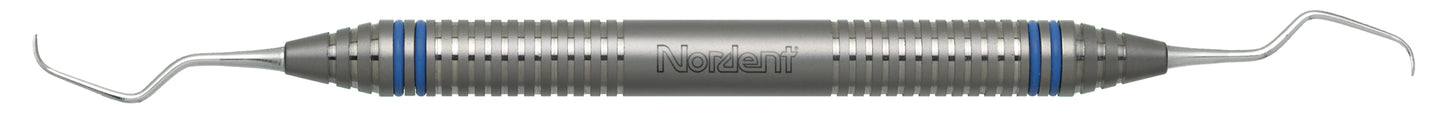 Nordent CENSGR7-8L Gracey #7-8 (Long Reach) – XDURA® – DuraLite® ColorRings™ Handle