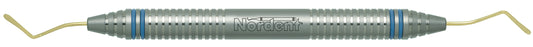 Nordent CEPFILRT Double Paddle #LR Curved with DuraLite® ColorRings™ Handle