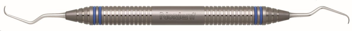 Nordent CESCGR3-4ML Gracey Curette #3-4 (Mini Blade – Long Reach) – Classic – Duralite® Colorrings