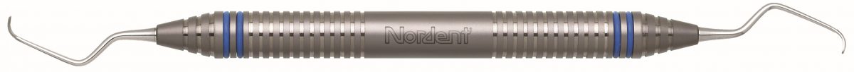 Nordent CESCGR7-8ML Gracey Curette #7-8 (Mini Blade – Long Reach) – Classic – Duralite® Colorrings