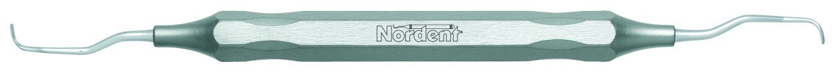 Nordent ESCG11R-12R Gracey Curette #11-12 (Rigid) – Classic – Duralite® Hex Handle