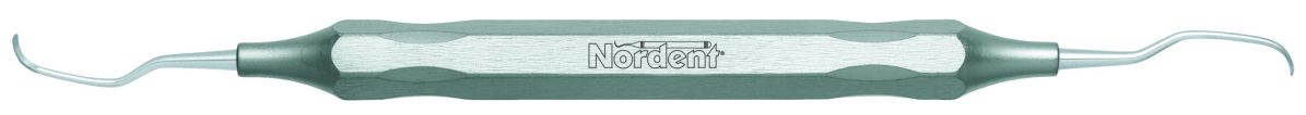 Nordent ESCGF2 Goldman Fox #2 Anterior Curette – Classic – Duralite® Hex Handle
